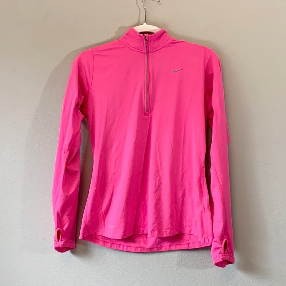Nike Dri-Fit Neon Half Zip Jacket